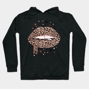 Leopard mouth Hoodie